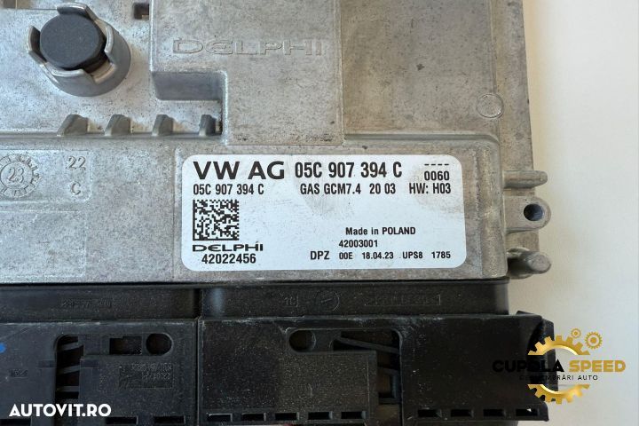Calculator motor ECU 1.0TSI TFSI GAS GCM 7.4 05C907394C Audi A3 - 2