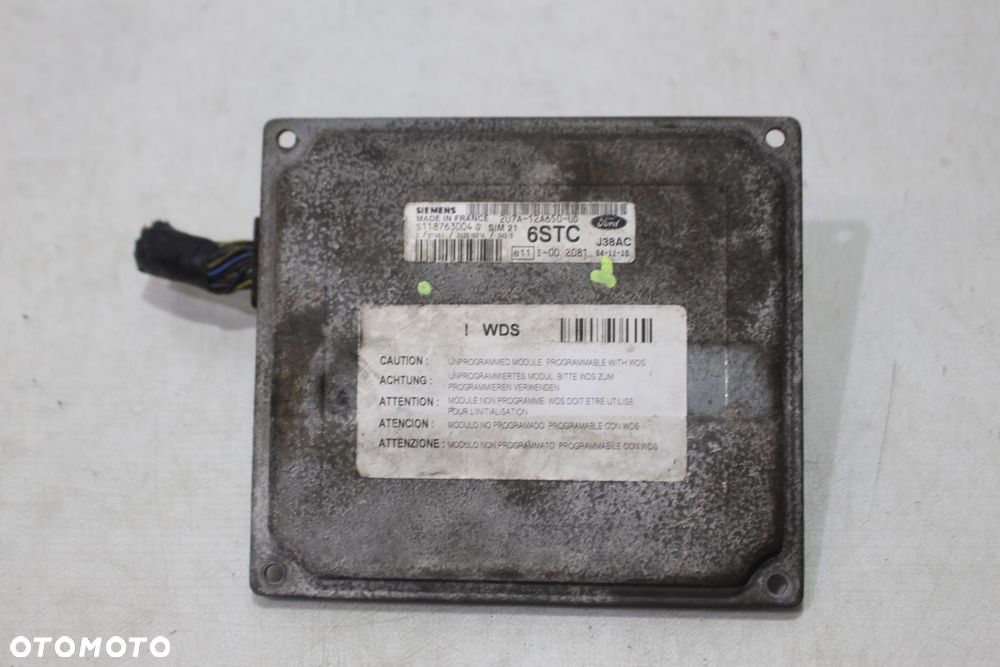 KOMPUTER SILNIKA FORD FIESTA MK6 2U7A12A650UD - 1