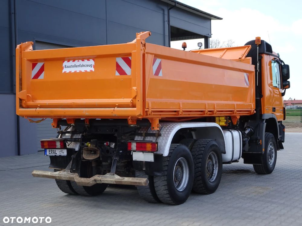 Mercedes-Benz Actros 3344 6X6  Kipper Meiller 3-stronny Hydroburta stan idealny - 5
