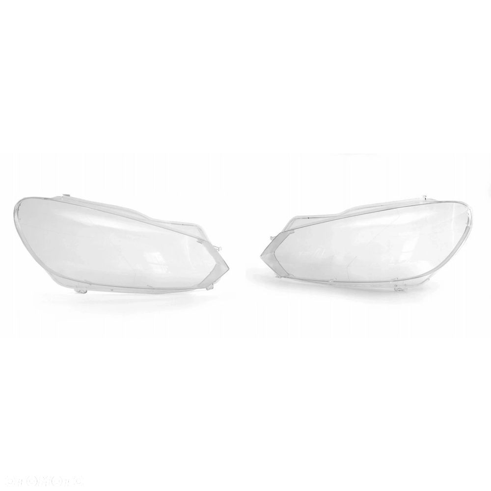 KPL x2 KLOSZ PRAWY LEWY szkło reflektora lampa VW Golf VI 6 2008-2016 - 2