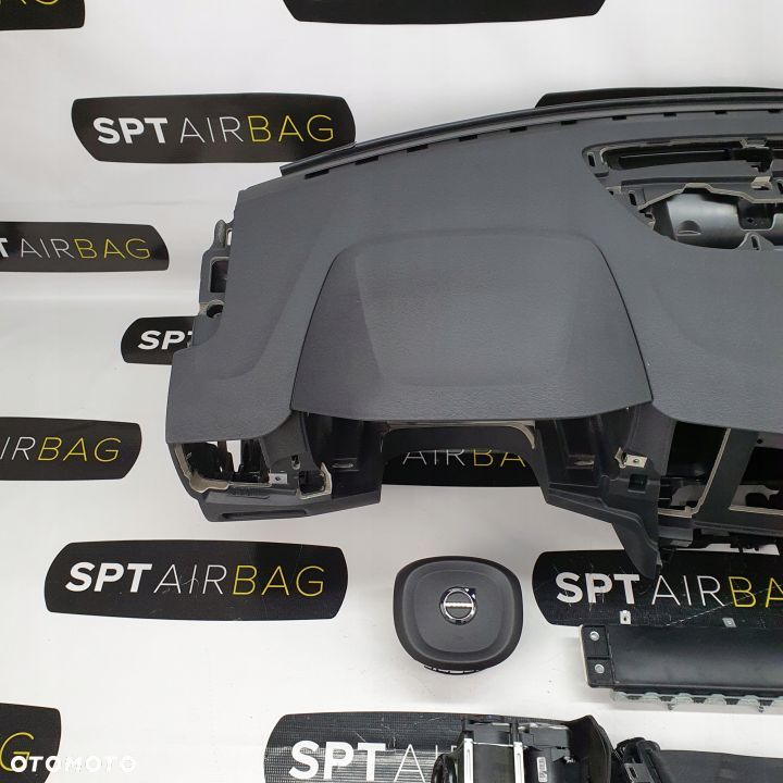 VOLVO V90 S90 DESKA ROZDZIELCZA KONSOLA KOKPIT PULPIT PODUSZKI AIRBAG AIR BAG PASY KIT SET - 2