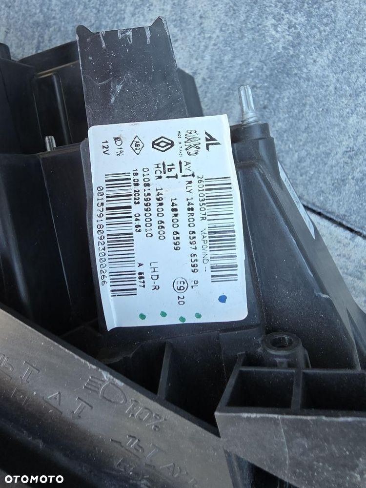 RENAULT CLIO 5 V LIFT Lampa prawa przód Full Led 260103507R - 10