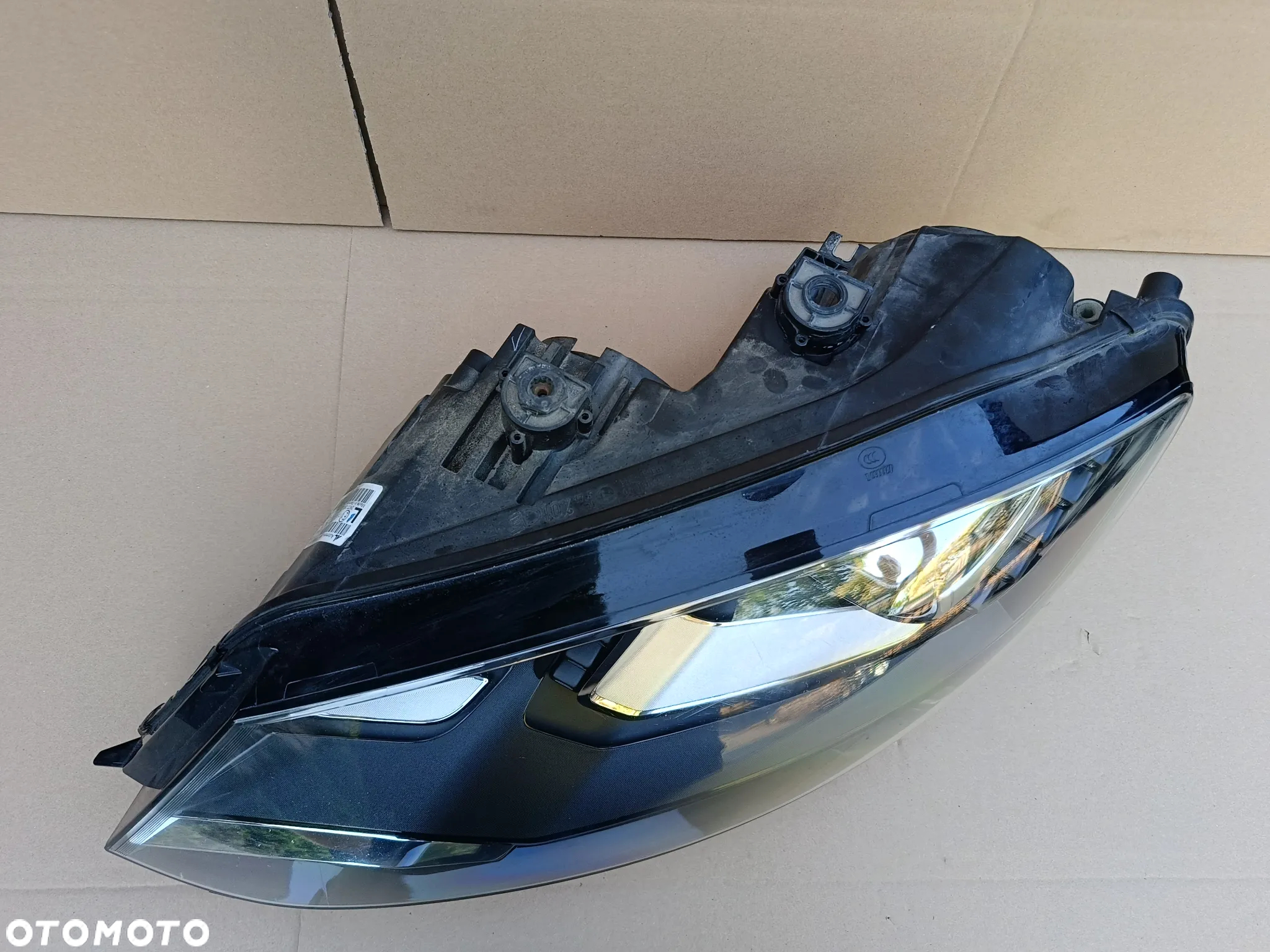 Bi-xenon przedni lewy VW Sharan skrętny lampa 7N1941033D reflektor - 2
