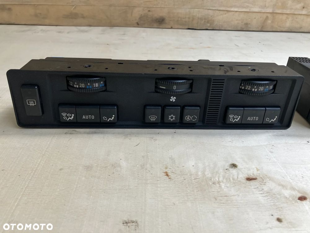 PANEL STEROWANIA BMW E32 E34 KLIMATYZACJI KLIMATRONIK POKRĘTŁA SUPER STAN RARYTAS 8390171 OBC KOMPUTER POKŁADOWY 8351055 - 2