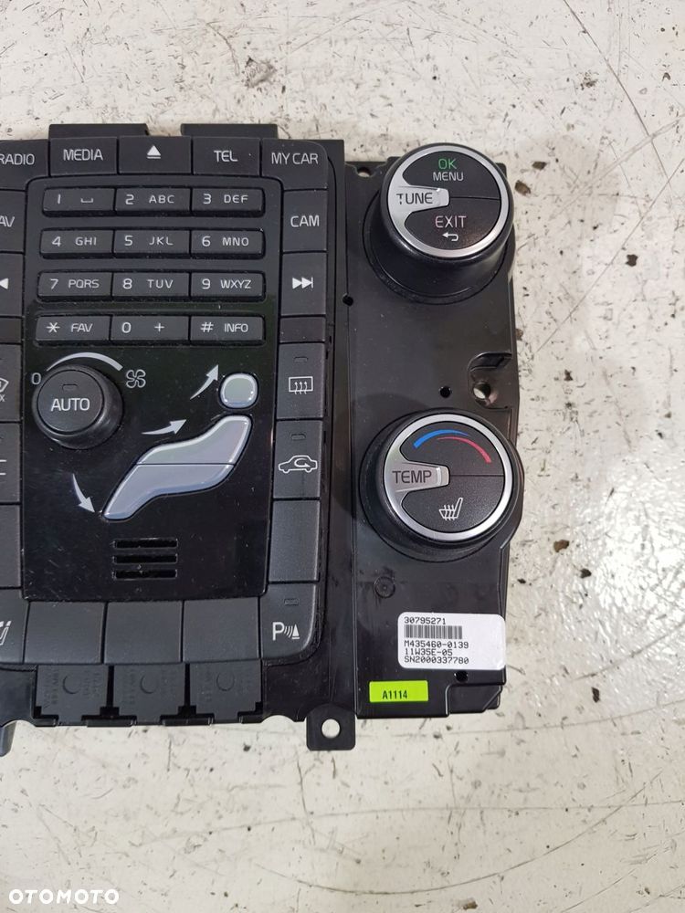 panel radia klimatyzacji 30795271 volvo xc60 i s60 v60 v70 eu - 3