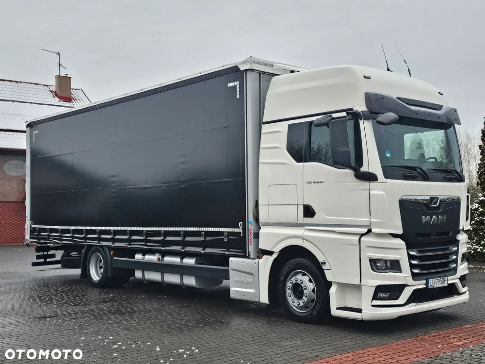MAN TGX 18.430 GX E.6 FIRANKA dł 8.55m 21Europalet Dach podn.
