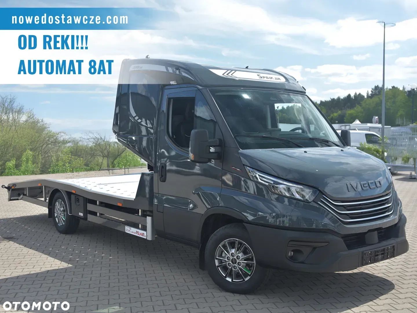Iveco Daily 35S18 automat 8AT autolaweta zabudowa POLMAR - 1