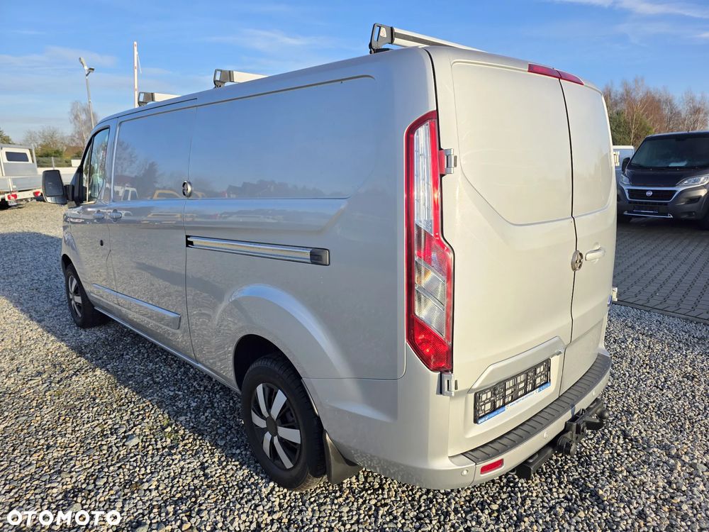 Ford TRANSIT CUSTOM 2,0 TDCI 170 KONNY 290 L2 DŁUGI LONG BOGATA WERSJA KLIMA WEBASTO 2 X BOCZNE DRZWI GWARANCJA KAMERA PARKTRONIK - 3