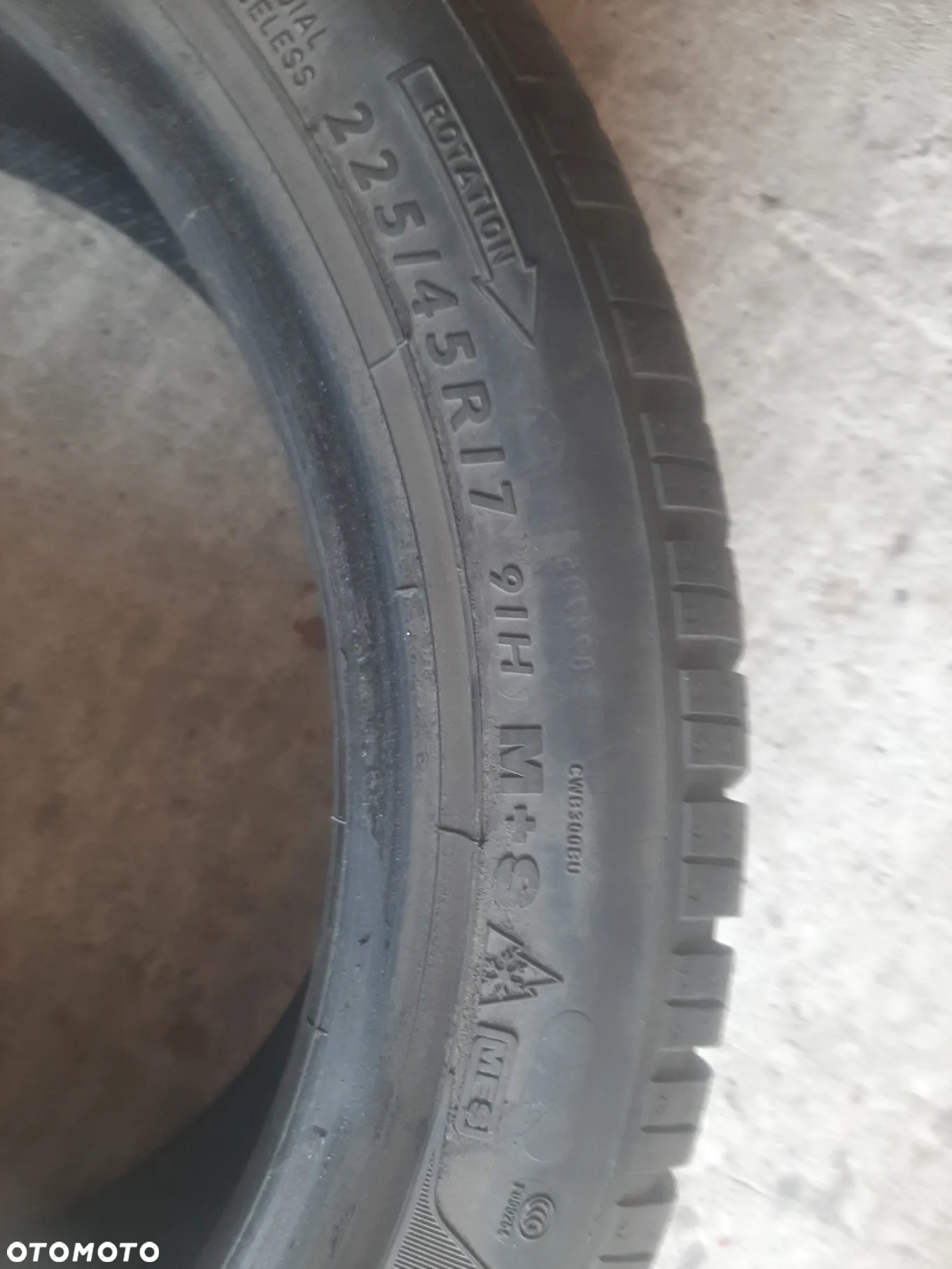 4 szt super opon Dunlop SP Winter Sport 3D M+S 225/45 R 17 - 4