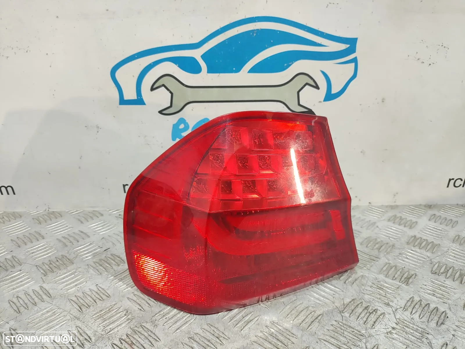 Conjunto Farolins Originais BMW Serie 3 E90 LCi Led 7289425 7289426 - 5