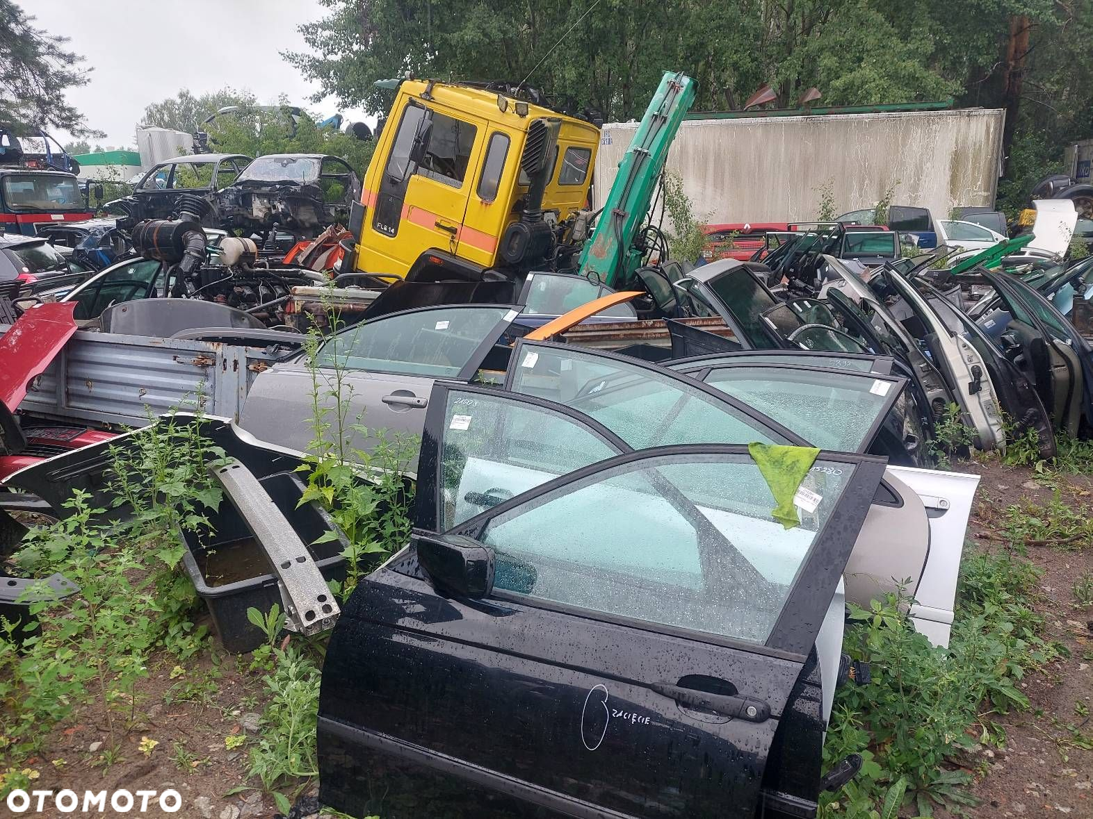 DRZWI KOMPLETNE LEWY PRZÓD BMW E46 KOMBI SEDAN 668/3 - 12