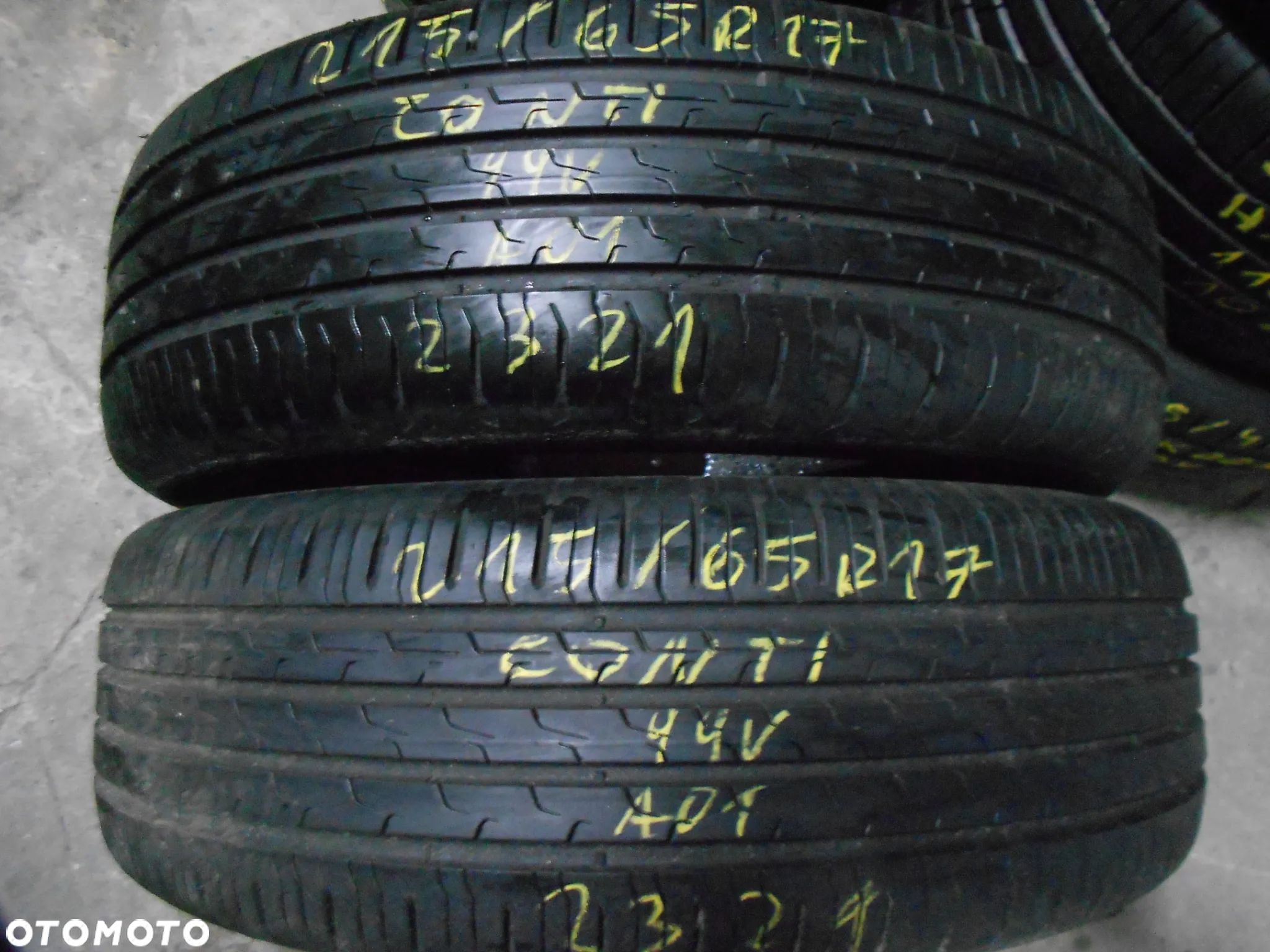 OPONY 215/65R17 CONTINENTAL ECO CONTACT 6 AO1 DOT2321  7.5MM - 1