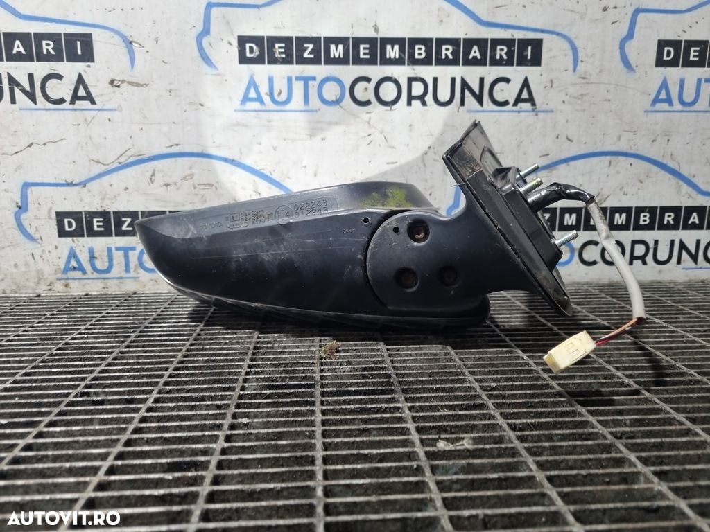 Oglinda stanga Toyota Hilux 2010 - 2015 4 Usi Silver Metalizat 1C0 (1302) Fara rabatare - 3