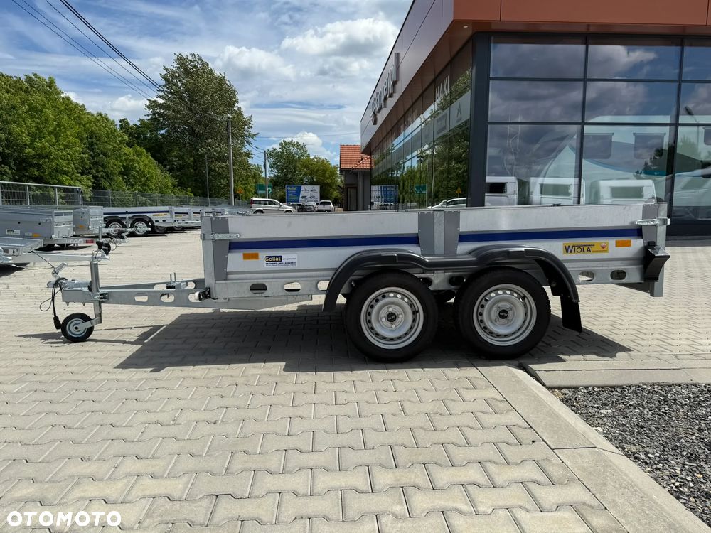 Wiola SILESIA PLUS przyczepa dwuosiowa 302x152x38cm MOCNA RAMA SPAWANA - 12