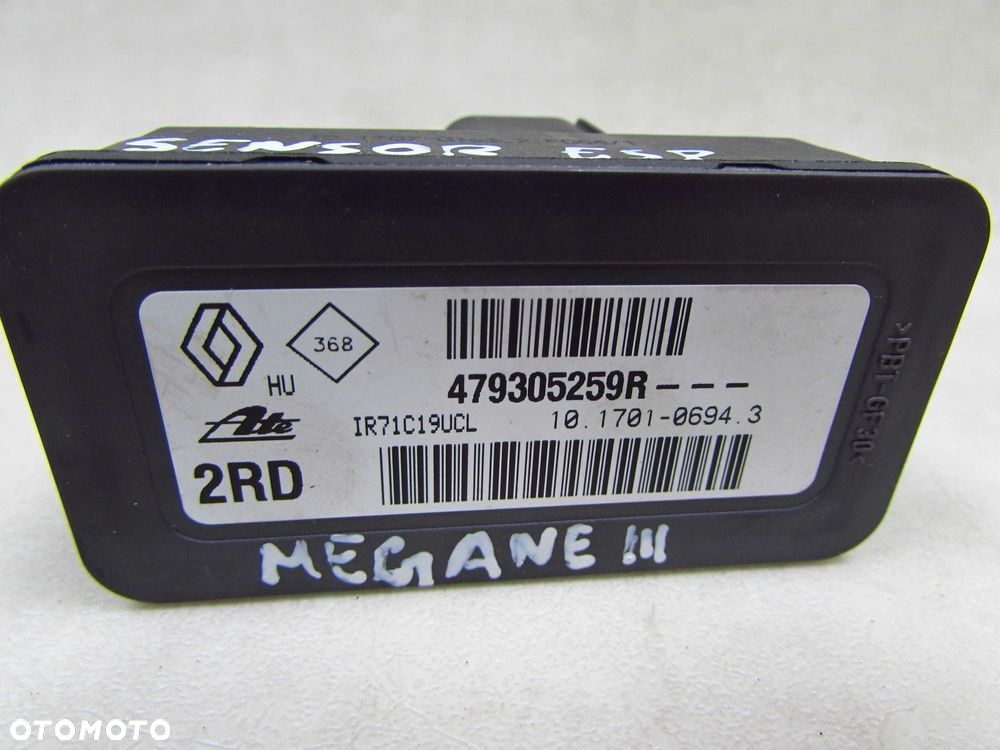 RENAULT MEGANE III 08-16 CZUJNIK SENSOR ESP 479305259R - 4