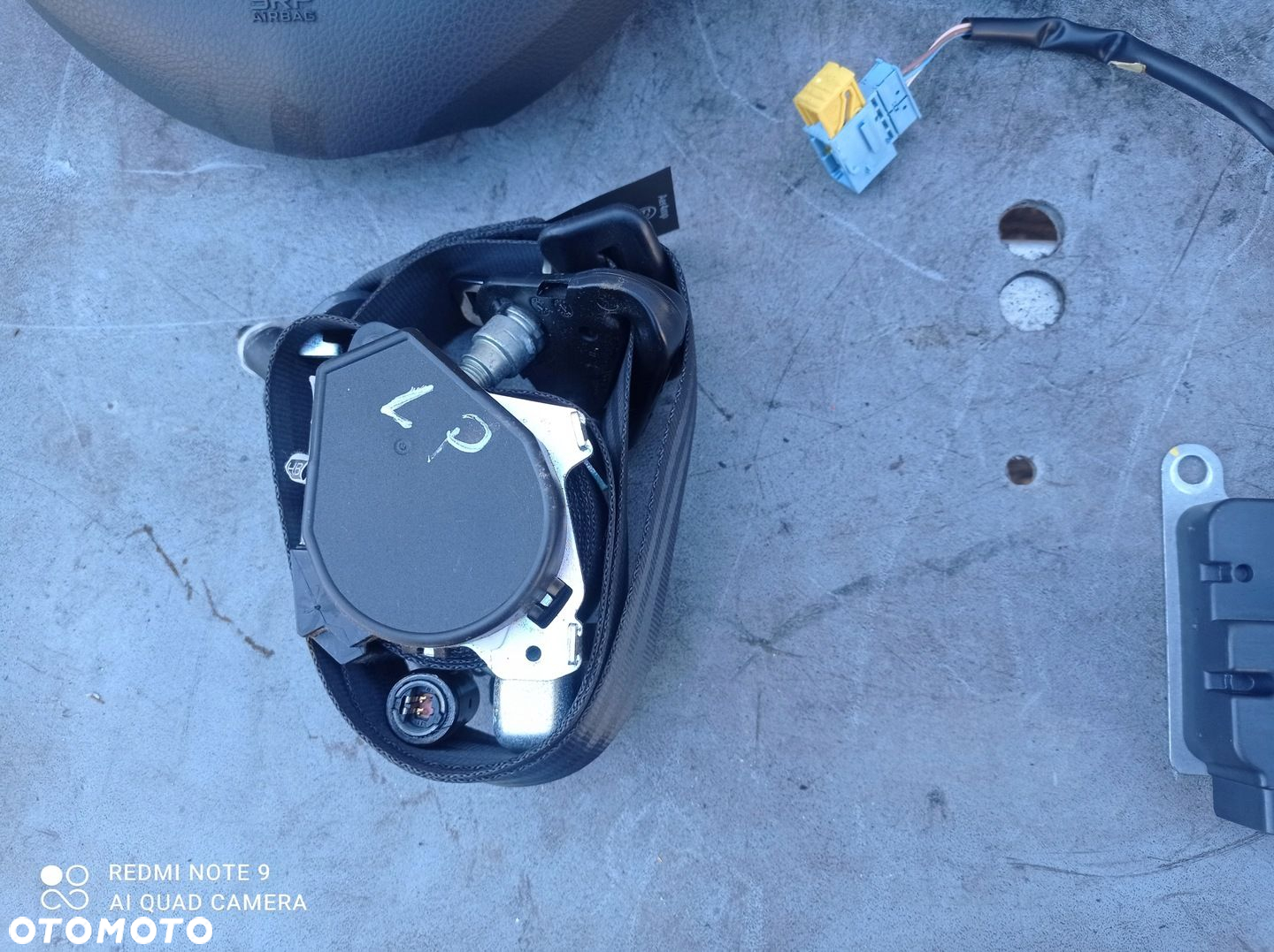 Dacia Lodgy Poduszki AIRBAG Pas Sensor - 5