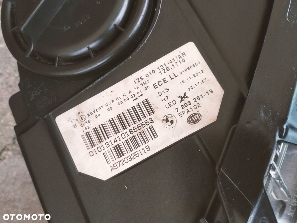 lampa lampy przednia przÓd lewa bmw 5 f10 f11 xenon dynamic - 4