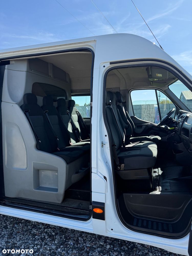 Renault MASTER 7 MIEJSC L3H2 BRYGADOWKA,DOKA, GWARANCJA, 170km,klima,tempomat, navi - 9