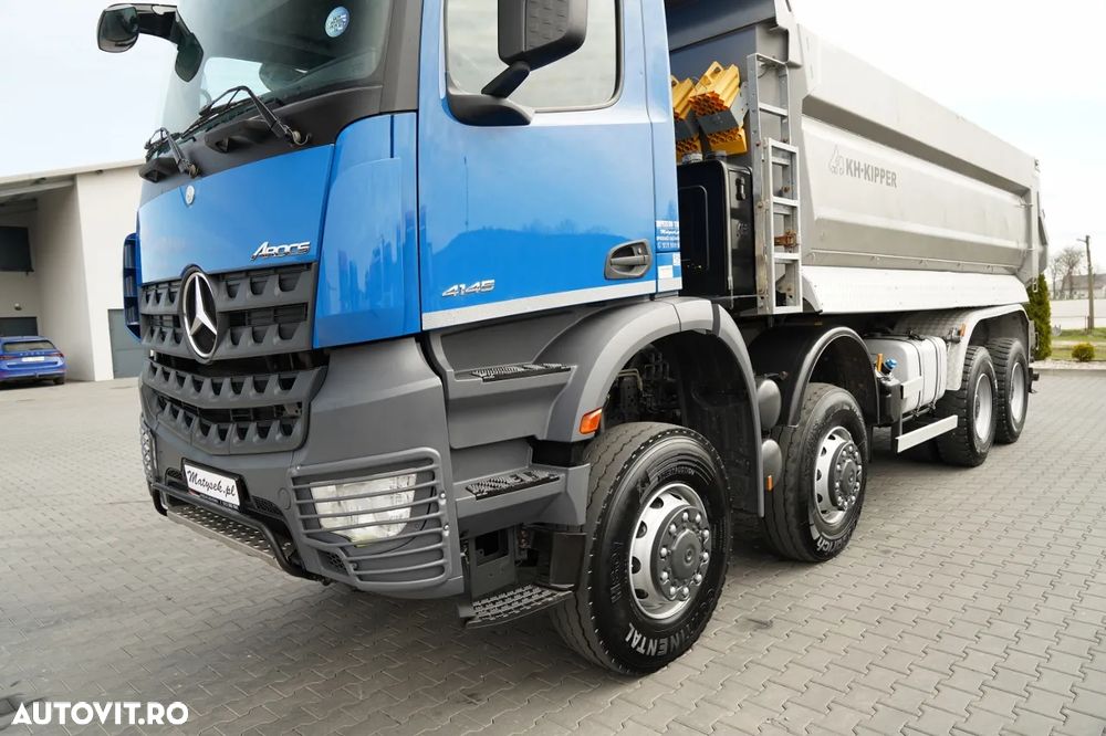 Mercedes-Benz AROCS 4145 / 8X8 / WYWROTKA TYLNOZSYPOWA / KH-KIPPER 6 M / AUTOMAT / EURO 6 - 16