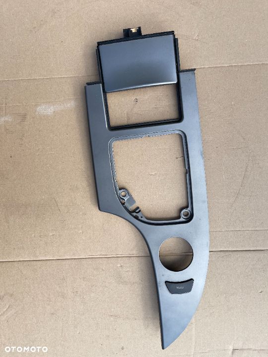 Dekor centralny srebrny szufladka sprawna Bmw e60 e61 - 4