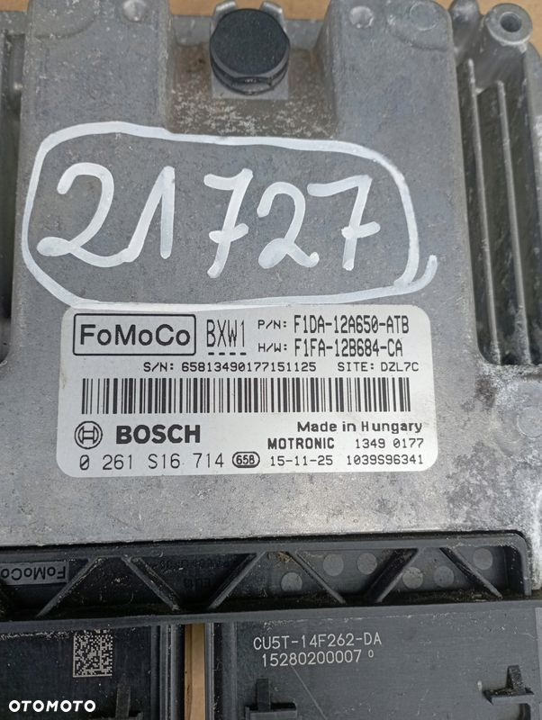 FORD C-MAX CMAX II 2 1.0 B STEROWNIK KOMPUTER SILNIKA F1DA-12A650-ATB - 2