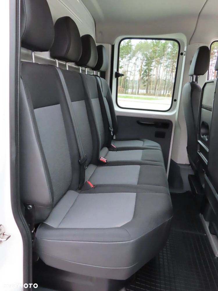 Volkswagen Crafter 50 BiTDI 2.0 177 KM L4 DOKA Brygadowy MIXTO Dubel 7-Mio Os.+838 Kg Ład. Skrzynia Ładunkowa 3514 mm, Rozstaw Osi 4490 mm, DMC 3500 Kg, Kat. Prawa Jazdy B, Tylne Koła Bliźniacze WZMACNIANY, HAK 3500 Kg, Tempomat, Asystent Jazdy Stan Wizualny I Techniczny JAK NOWY Gotowy Dostępny OKAZJA POLECAM - 24