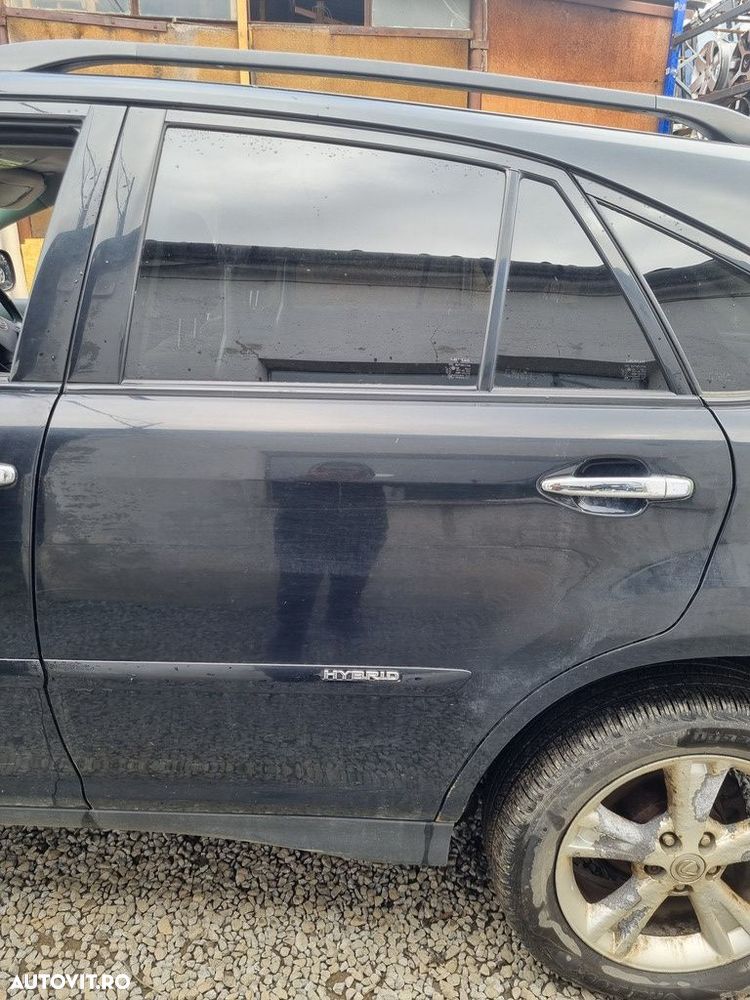 Usa Stanga Spate Lexus RX 400 H 2004 - 2009 SUV 4 Usi Black Onyx 202 (1274) - 1