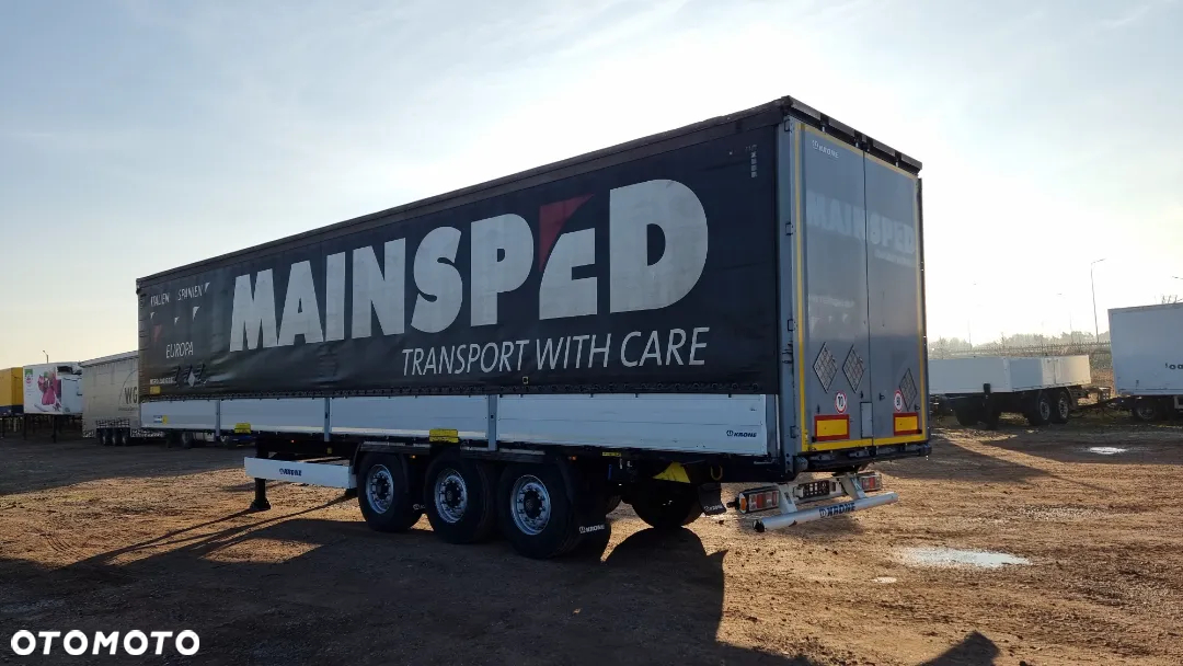 Krone NACZEPA BURTO-FIRANKA 13.60x2.65 MULTI LOCK SUWANY DACH 2014rok STANDARD St. BDB MOŻLIWOŚĆ TRANSPORTU - 3