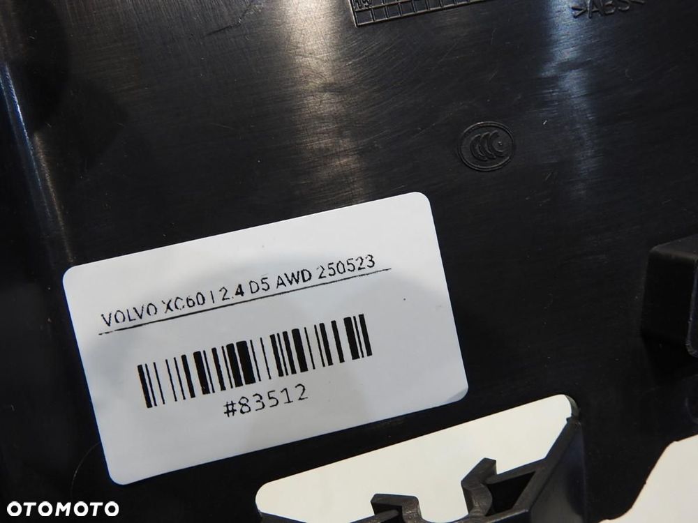 OSŁONA SŁUPKA C BAGAŹNIKA LEWY TYŁ VOLVO XC60 I 30721166 - 4