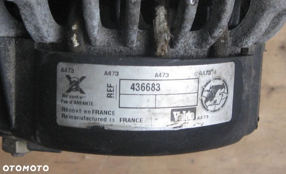 alternator VECTRA ZAFIRA 1.8 S555632R OPEL - 3