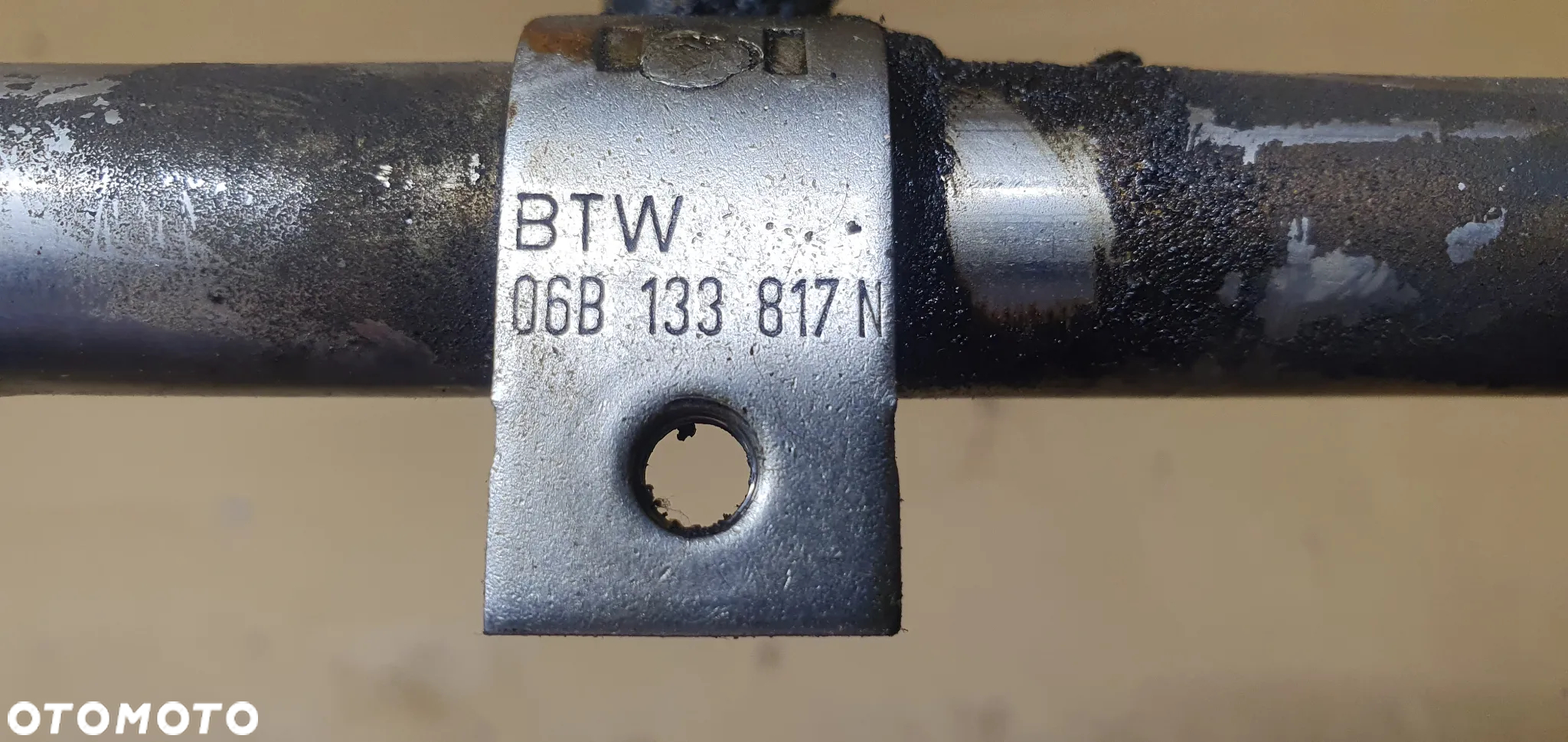 Rurka przewód EGR Audi A4 B6 1.6 06B133817N - 8
