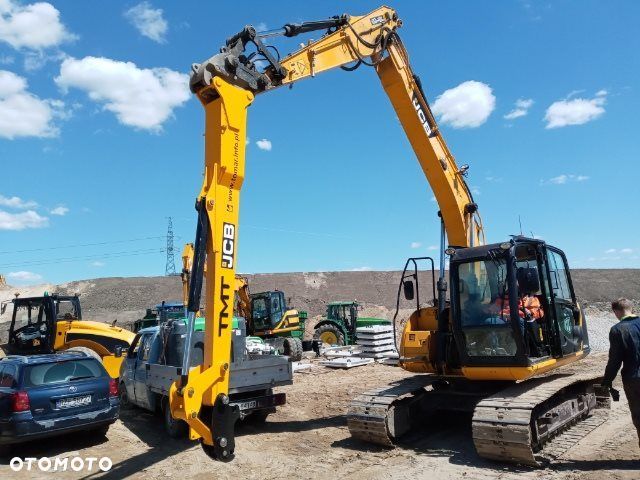 Przedłużka Przedłużenie Ramienia 3m Adapter JS130 na JCB 3CX 4CX koparka long reach - 1