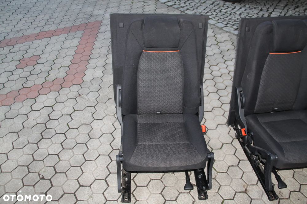 Fotel Tył Tylny  III Rząd  PRAWY / LEWY FORD GALAXY WA6 MK2 06-10 - 3