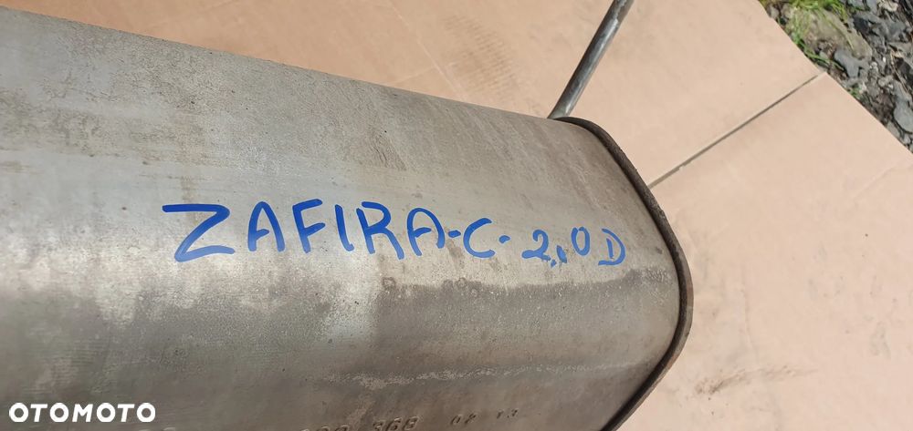 Tłumik końcowy wydech Opel Zafira C 2.0 CDTI 13290368 - 7