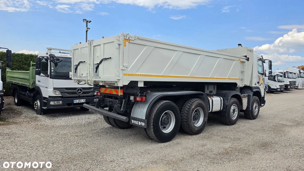 Volvo Fmx 410 8x4 Kiper Hydroburta Wywrot Nowe Opony - 8