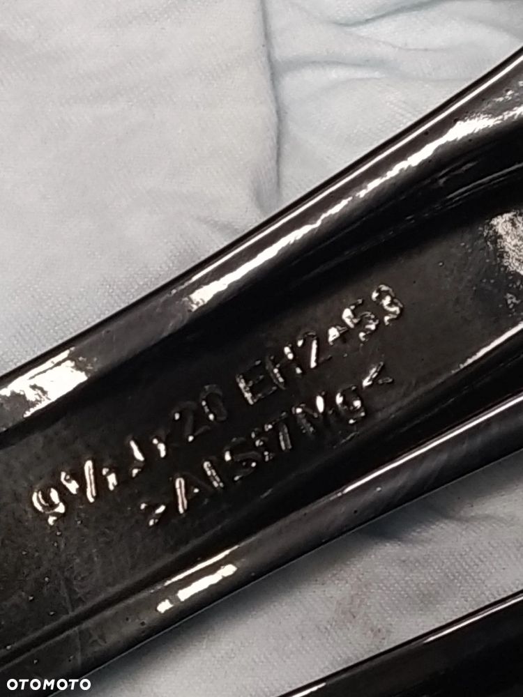 RANGE ROVER VOGUE L322 L405 SPORT L494 9,5X20 ORYGINALNE FELGI ALUMINIOWE R20 ET53 5x120 DEKIELKI LAND ROVER CZARNE ORYGINAŁ - 12