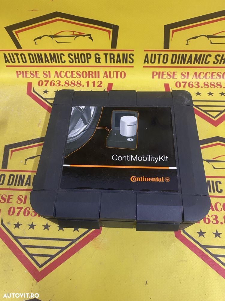 Compresor auto umflat roti 12V 15A 180W original Continental - 4