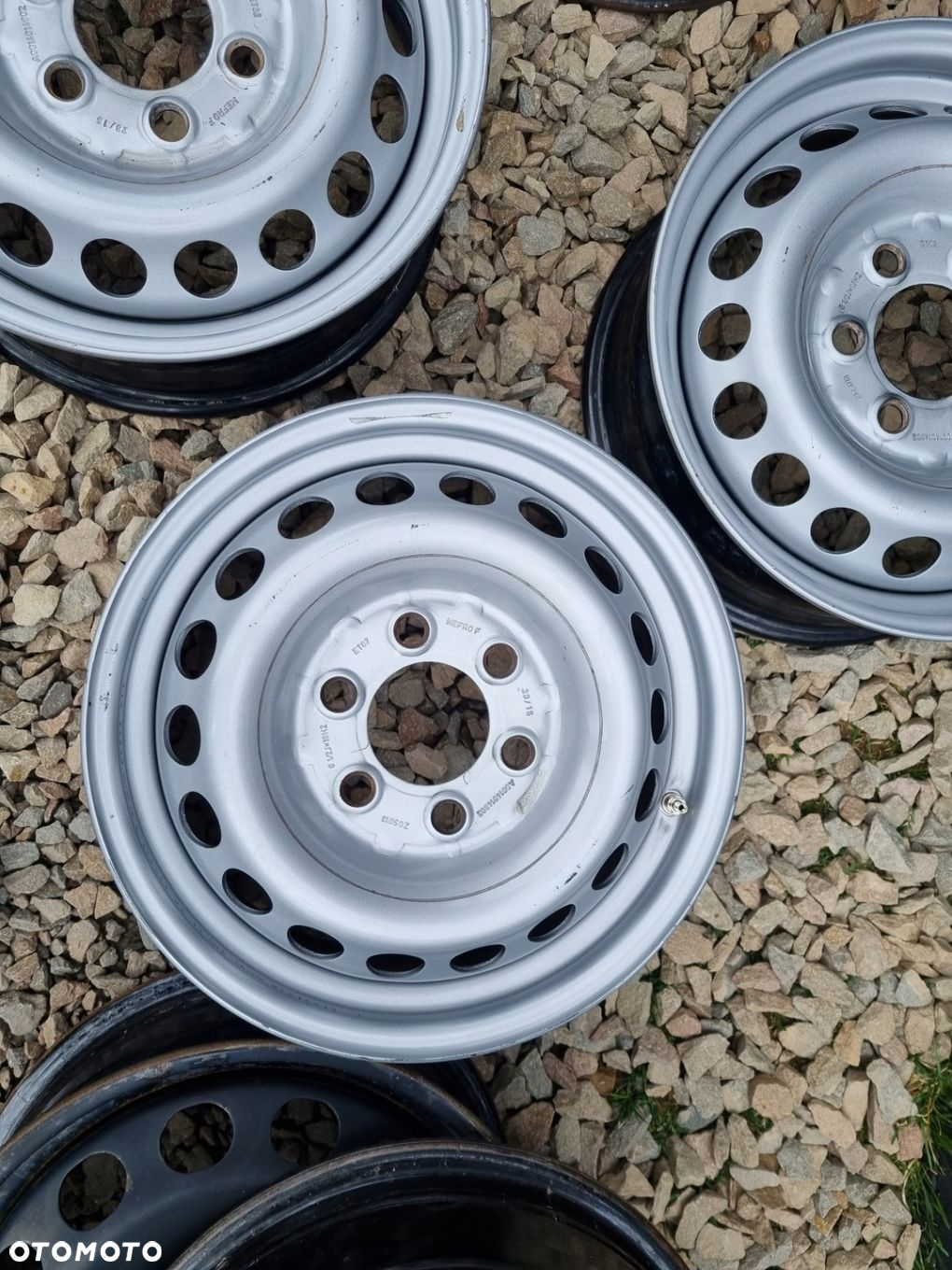 MERCEDES SPRINTER 906 ,VW CRAFTER felgi 6,5JX16 ET62 6X130 1szt, super stan - 3