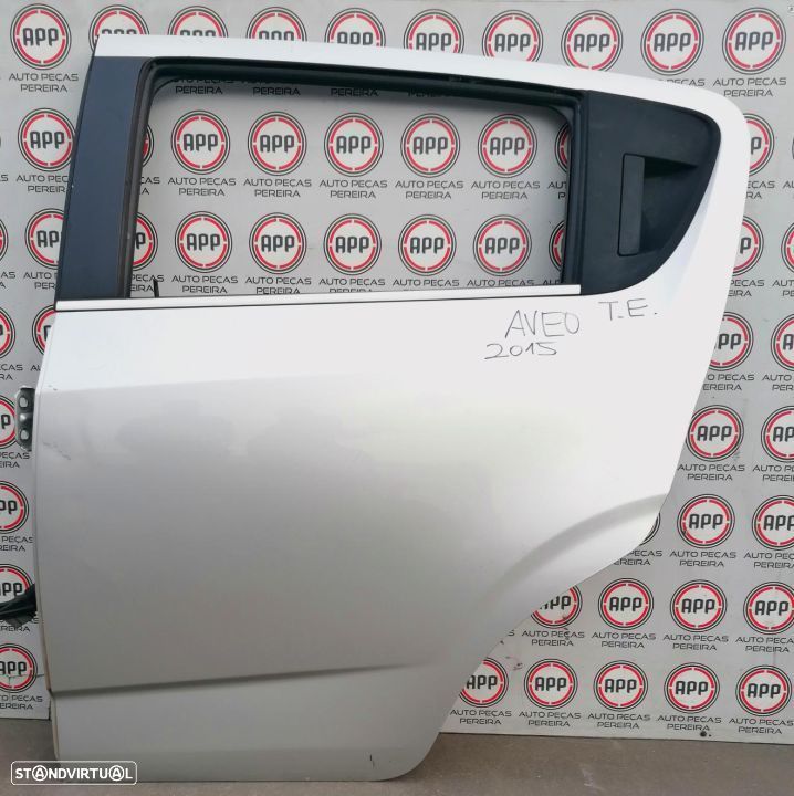 Porta Chevrolet Aveo 2016 traseira esquerda. - 1