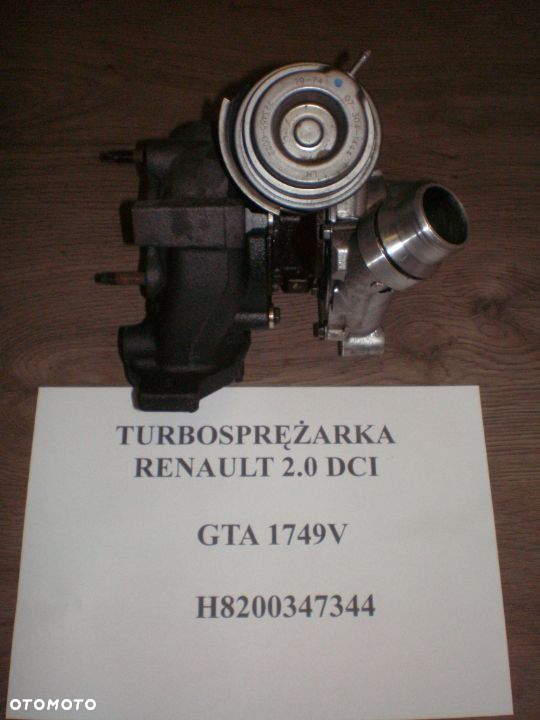 Turbosprężarka Renault Laguna II 2.0 DCI GTA1749LV