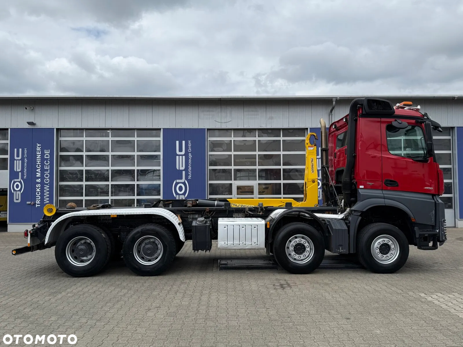Mercedes-Benz AROCS 4158 8x4 EURO6 HAKOWIEC PALFINGER - 3