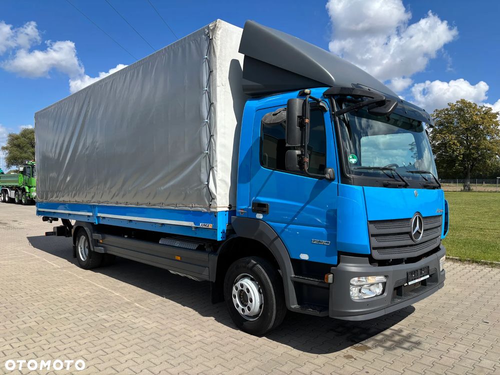 Mercedes-Benz ATEGO 1230 firanka , winda , 18 palet ,klimatyzacja , z Niemiec ,1227, 1224) , plandeka burty boczne - 6