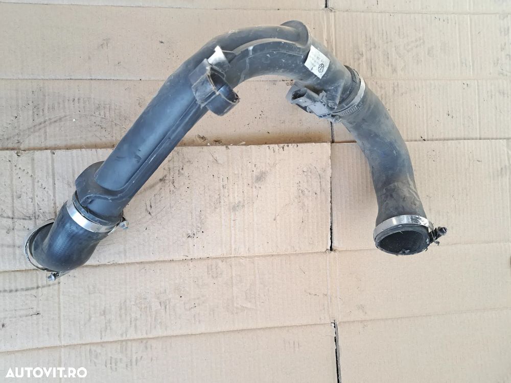 Furtun intercooler Furtun turbo Senzor presiune Originale VW Golf 6 Passat B6 B7 CC Caddy Skoda Octavia 2 1.6tdi motor CAY - 1