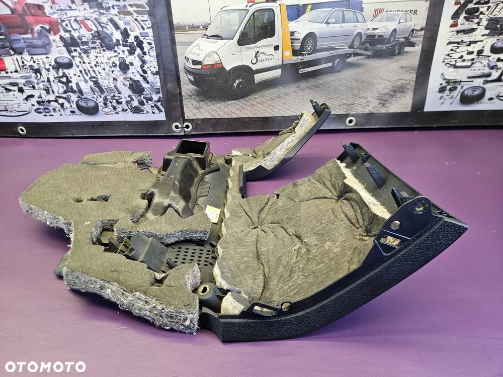 Schowek Kierowcy 4F1863075 H J 05S 08S Jasny Ciemny Osłona pod Kierownice Europa Audi A6 C6 - 37