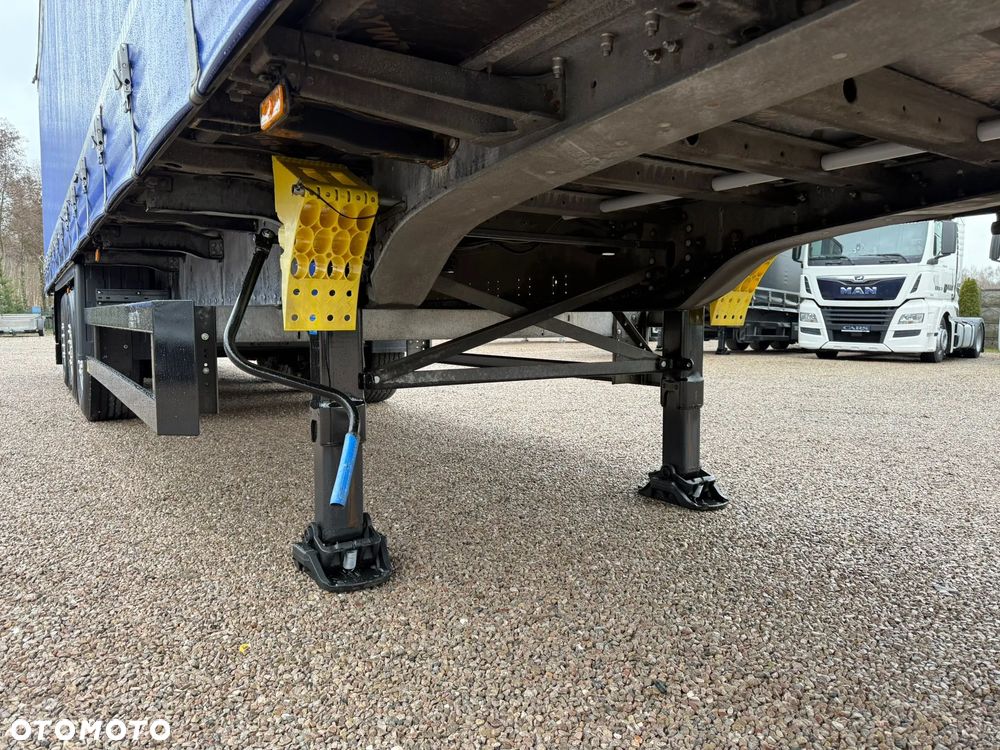 Schmitz Cargobull / FIRANKA / OSIE SCHMITZ / OŚ PODNOSZONA / SUPER STAN - 15