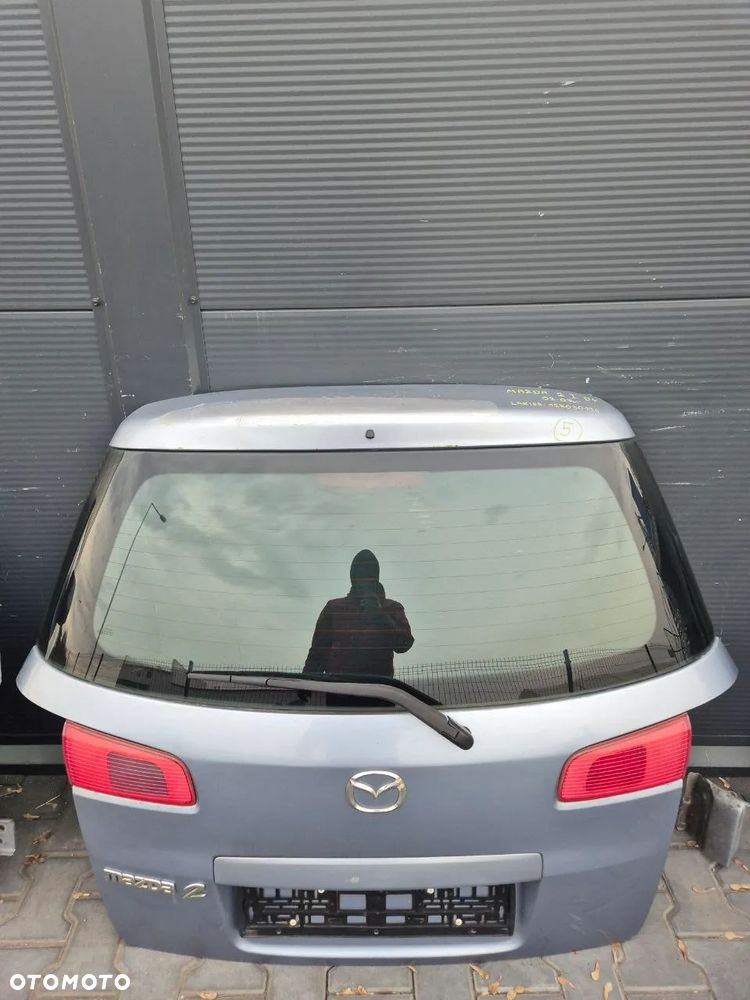 MAZDA 2 I DY  DRZWI / KLAPA BAGAŻNIKA / BŁOTNIK ( BŁĘKITNY JASNO NIEBIESKI 12R030196 ) - 6
