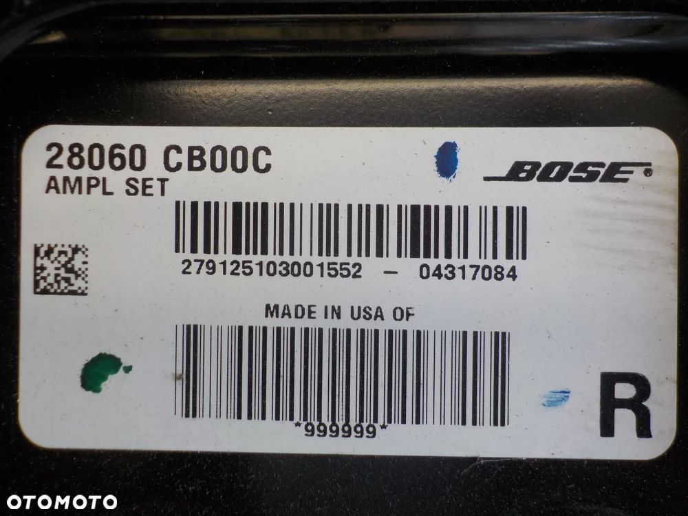 NISSAN MURANO Z50 WZMACNIACZ BOSE 28060CB00C - 4