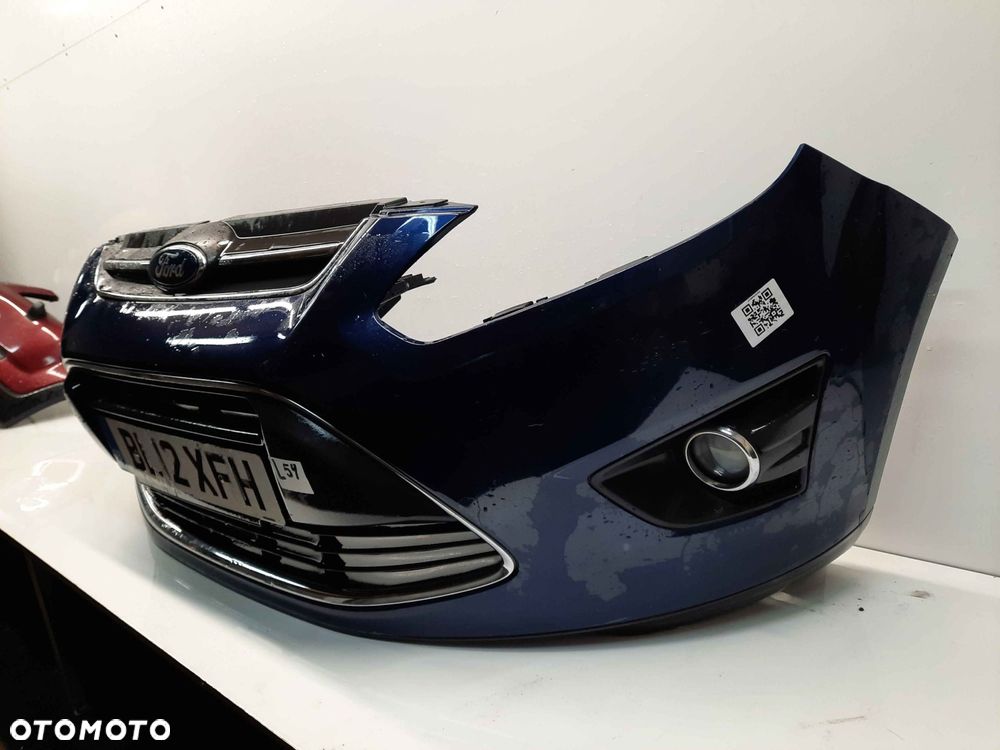} ZDERZAK PRZÓD PRZEDNI FORD C MAX C-MAX 2 II GRANAT GRANATOWY HALOGENY - 3