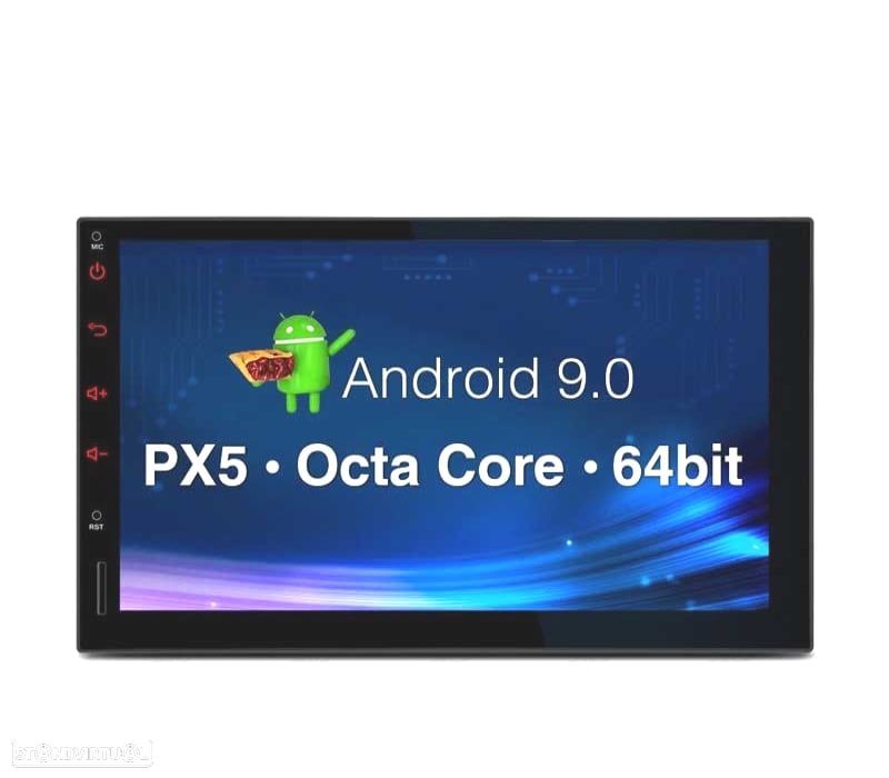 AUTO RÁDIO GPS 7" ANDROID 9.0 2DIM MULTIMEDIA STEREO - 7