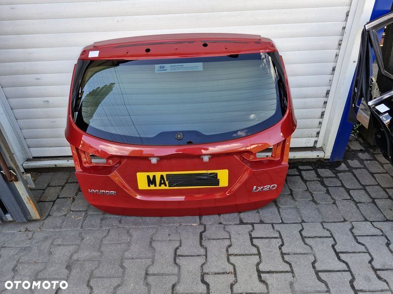 hyundai ix20 klapa bagażnika tył tylna wr3 - 1